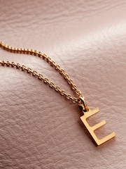 Personalised Letter Necklace by Posh Totty Designs - Image 1 of 1