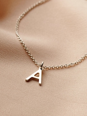 Personalised Letter Necklace by Posh Totty Designs - Image 2 of 5