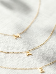 Petite 9ct Initial Necklace by Posh Totty Designs - Image 2 of 5