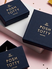 Personalised Mini Message T Bar Lariat Necklace by Posh Totty Designs - Image 3 of 3