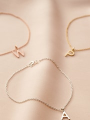 Personalised Initial Letter Charm Bracelet by Posh Totty Designs - Image 2 of 3