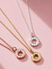Personalised Mint Charm Necklace By Posh Totty Designs - Image 2 of 4