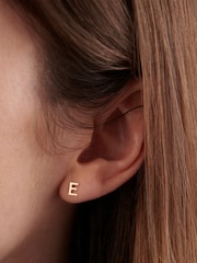 Personalised Initial Stud Earrings by Posh Totty Designs - Image 4 of 4