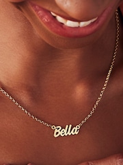 Personalised Birthstone Name Necklace By Posh Totty Designs - Image 2 of 4