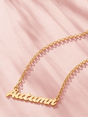 Personalised Birthstone Name Necklace By Posh Totty Designs - Image 3 of 5