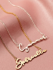 Personalised Script Name Necklace by Posh Totty Designs - Image 2 of 4
