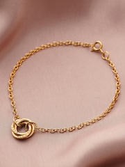 Personalised Micro Russian Ring Bracelet by Posh Totty Designs - Image 2 of 4