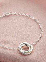 Personalised Micro Russian Ring Bracelet by Posh Totty Designs - Image 2 of 4