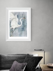 East End Prints White Glacier Heron I Framed Art Print - Image 2 of 3