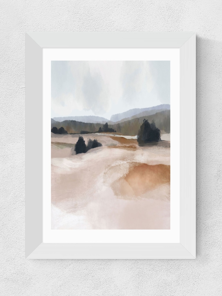 East End Prints White The Ranch by Dan Hobday Framed Art Print - Image 1 of 3