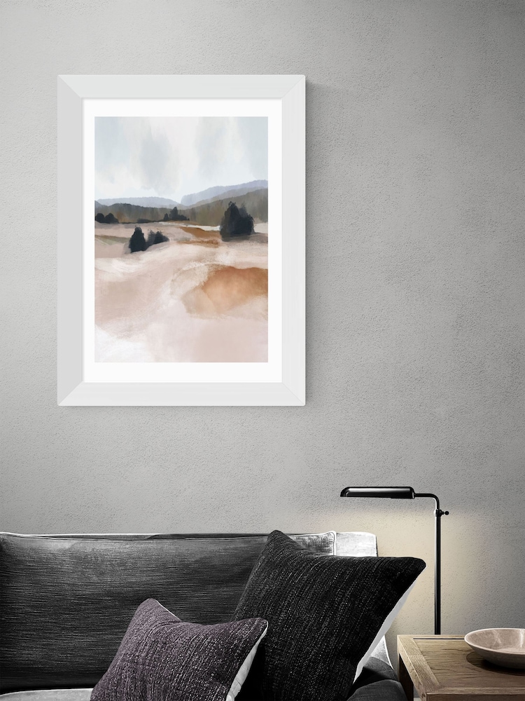 East End Prints White The Ranch by Dan Hobday Framed Art Print - Image 2 of 3