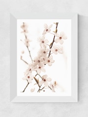 East End Prints White Blossom II Framed Art Print - Image 1 of 3