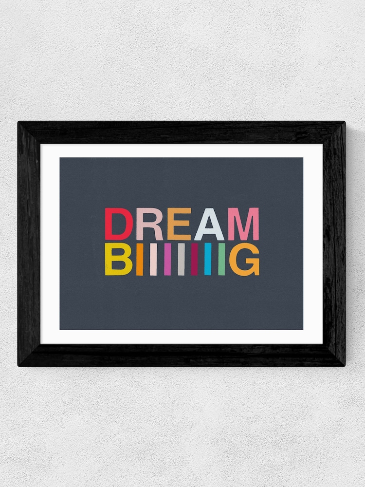 East End Prints Black Dream Biiiiiiig Framed Art Print - Image 1 of 3