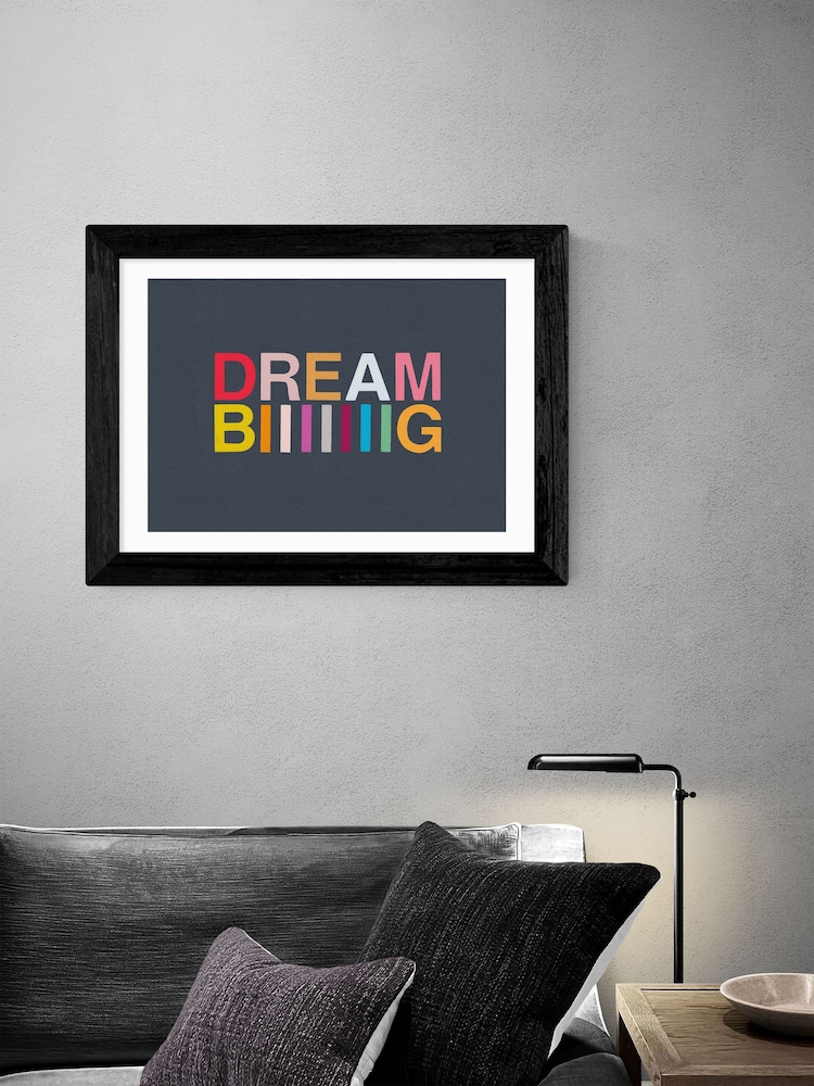 East End Prints Black Dream Biiiiiiig Framed Art Print - Image 2 of 3