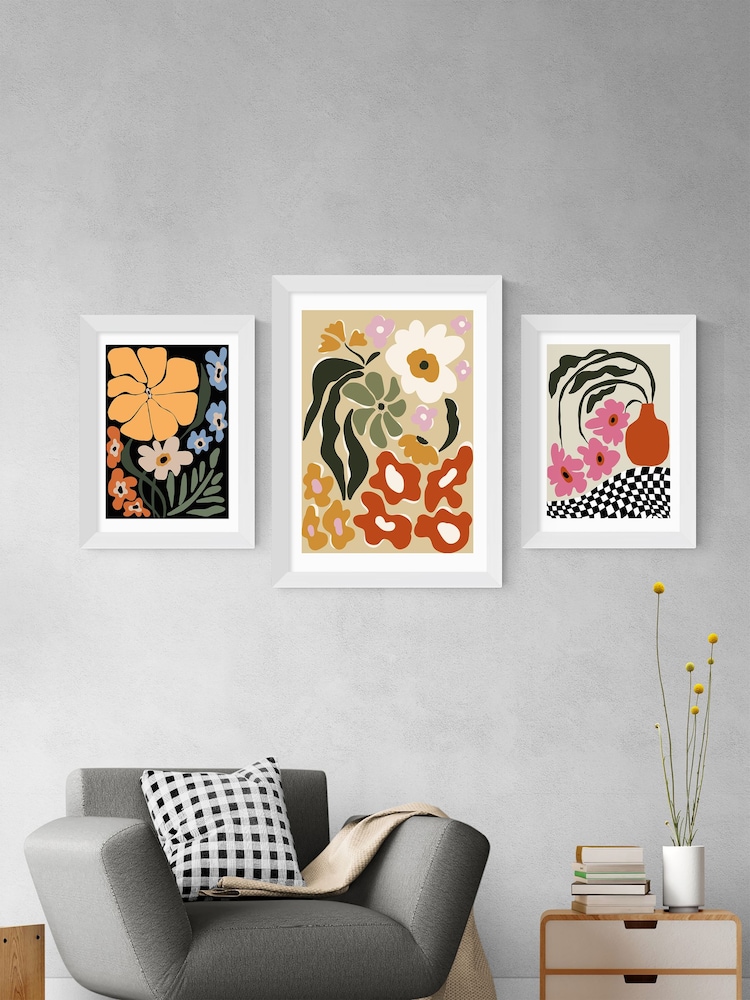 East End Prints White Vintage Blossom Framed Art Print - Image 3 of 3