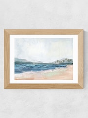 East End Prints Oak Mediterranean Escape II Framed Art Print - Image 1 of 3
