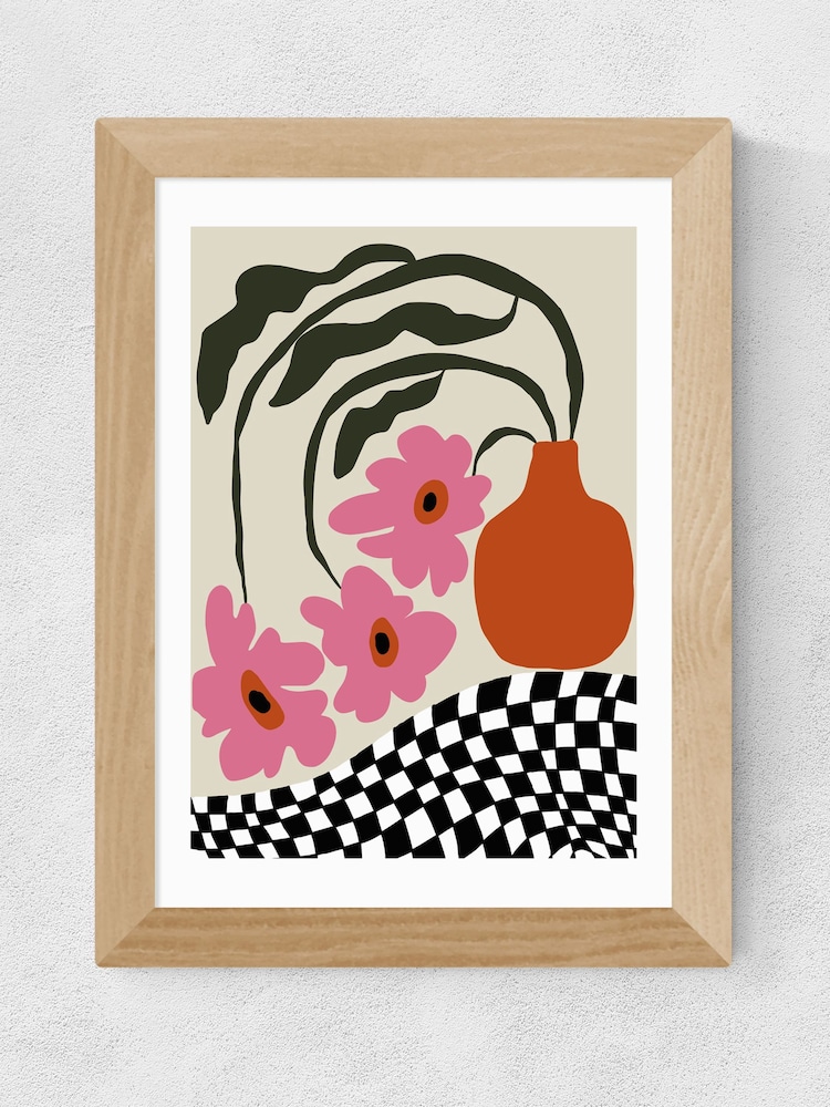 East End Prints Oak Vintage Blossom Framed Art Print - Image 1 of 3