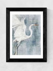 East End Prints Black Glacier Heron I Framed Art Print - Image 1 of 3