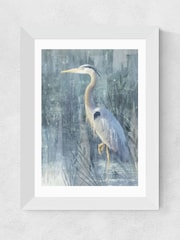 East End Prints White Glacier Heron VI Framed Art Print - Image 1 of 3
