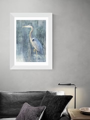 East End Prints White Glacier Heron VI Framed Art Print - Image 2 of 3