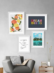 East End Prints White Oranges And Lemons Framed Art Print - Image 3 of 3