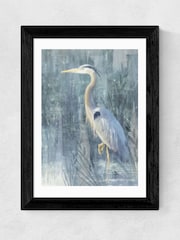 East End Prints Black Glacier Heron VI Framed Art Print - Image 1 of 3