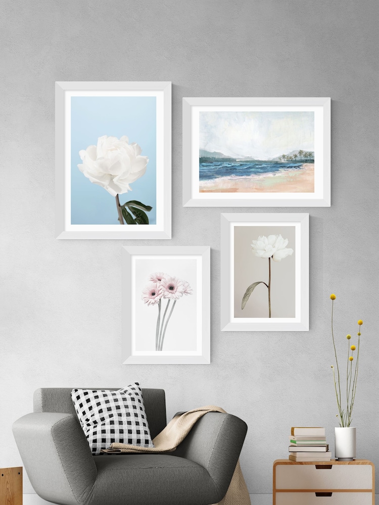 East End Prints White Mediterranean Escape II Framed Art Print - Image 3 of 3