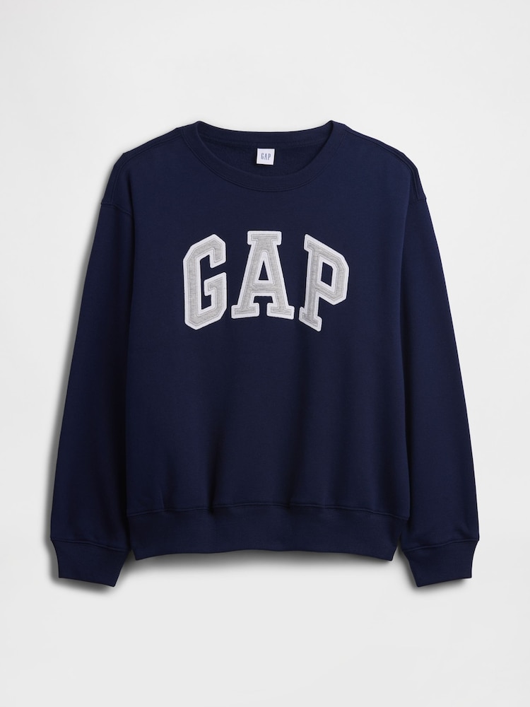 Gap Blue/Grey Logo Sweatshirt - Image 3 of 3 Gap Blue/Grey Logo Sweatshirt - Image 3 of 3