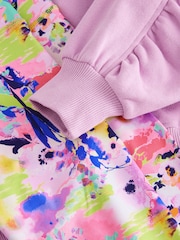 Pink Sweatshirt And Bright Sports Legging Set (3-16yrs) - Image 7 of 7