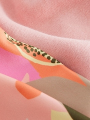 Pink Colourblock Half Zip Sweatshirt And Sports Leggings Set (3-16yrs) - Image 8 of 8