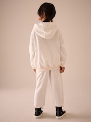Ecru Graffiti Sweatshirt and Joggers Set (3-16yrs) - Image 4 of 8