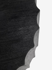 Black Drum Soild Mango Wood Coffee Table - Image 6 of 6