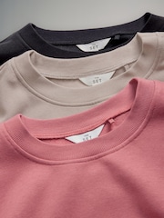 Pack de 3 sudaderas holgadas de cuello redondo de The Set - Imagen 10 de 10