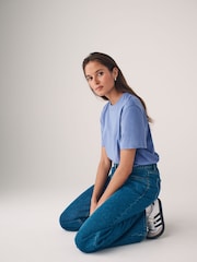 Bleu marine/Bleu/Rouge/Cream/Navy&White Rayure - {} LotThe Set 5 de t-shirts décontractés à manches courtes % coton  100 - Image 4 de 13