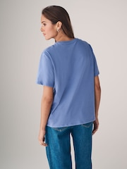 Bleu marine/Bleu/Rouge/Cream/Navy&White Rayure - {} LotThe Set 5 de t-shirts décontractés à manches courtes % coton  100 - Image 5 de 13