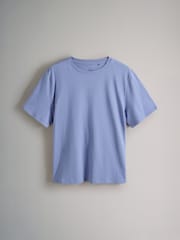 Bleu marine/Bleu/Rouge/Cream/Navy&White Rayure - {} LotThe Set 5 de t-shirts décontractés à manches courtes % coton  100 - Image 9 de 13