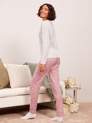 Friends Like These Pink Penguin Novelty Pyjamas - Image 3 of 4