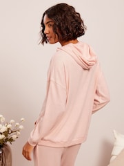 Friends Like These Pink Loungewear Hoodie - Image 4 of 4