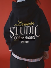 Bleu marine - Sweat à capuche (3-16 ans) - Image 1 de 8