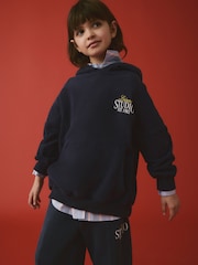 Bleu marine - Sweat à capuche (3-16 ans) - Image 3 de 8