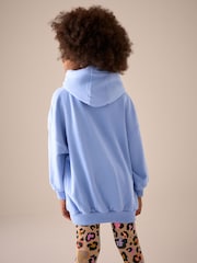 Blue Denim Longline Hoodie (3-16yrs) - Image 3 of 8
