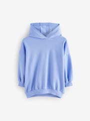 Blue Denim Longline Hoodie (3-16yrs) - Image 5 of 8