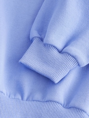 Blue Denim Longline Hoodie (3-16yrs) - Image 8 of 8