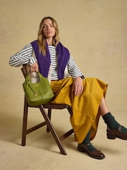Joules 100% Cotton Ribbed Batwing Jersey Top - Imagen 3 de 8