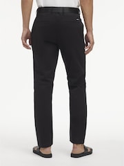 Calvin Klein Black Modern Twill Slim Chinos - Image 2 of 6