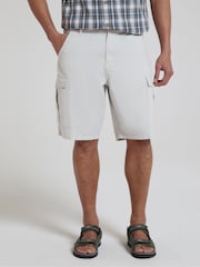 Mountain Warehouse White Mens Lakeside Cargo 100% Cotton Shorts - Image 1 of 10