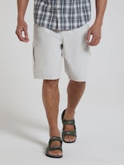Mountain Warehouse White Mens Lakeside Cargo 100% Cotton Shorts - Image 2 of 10