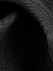 Black Plain Front Smart Shorts - Image 5 of 8