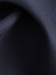 Navy Plain Front Smart Shorts - Image 7 of 10