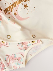Terre blanche - Dors-bien lapin 100% coton à imprimé floral bébé (0mois2ans) - Image 4 de 8